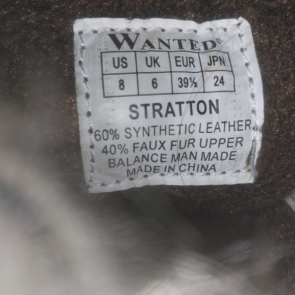 Wanted Cream Fur-Lined Winter Boots - Picture 5 of 6